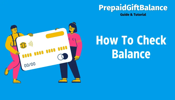 How To Check Balance