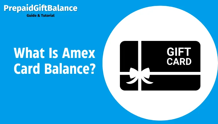 What Is Amex Card Balance?